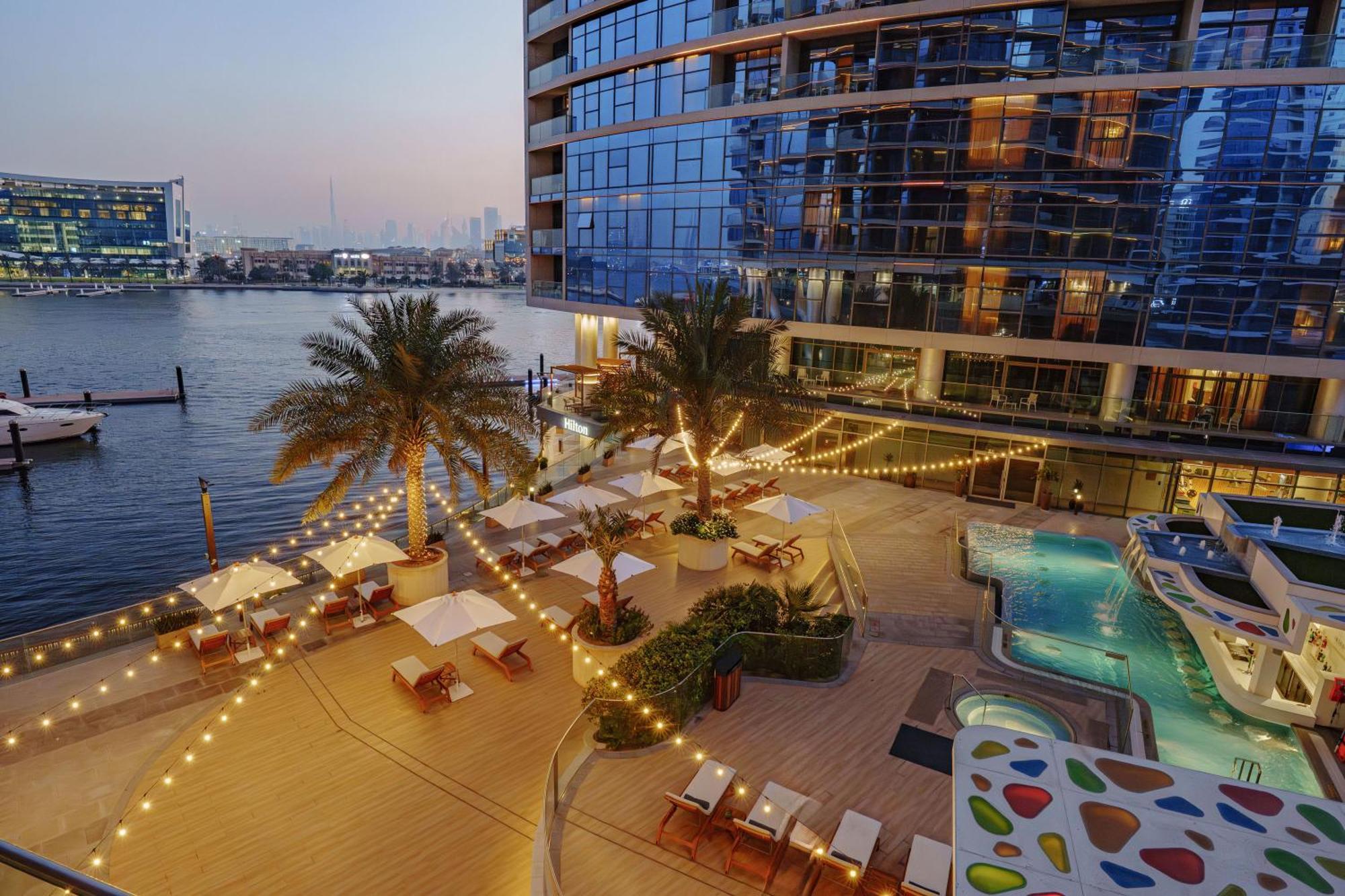 Hilton Dubai Creek Hotel & Residences Exteriér fotografie